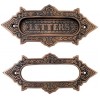 "Small Letters" Brass Letter Plate  